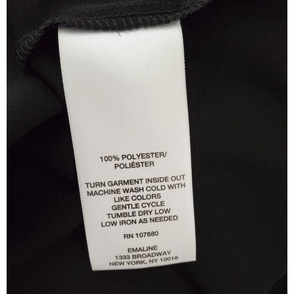 NEW WITH‎ TAGS Emaline Essential Black Sleeveless Top 3X - Picture 14 of 14